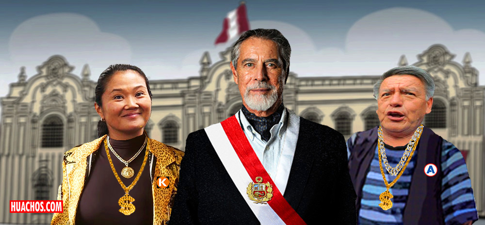 Para el agudo periodista limeño, el flamante nuevo presidente peruano no trata con líderes políticos, sino con jefes de prontuariados. Alianza para el Progreso jamás fue un partido, sino lo más parecido a la ‘banda del choclito. (Fotomontaje)