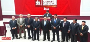 En el tan esperado «debate de candidatos» al GORE de Ica no hubo debate En el tan esperado «debate de candidatos» al GORE de Ica no hubo debate