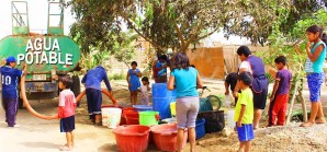 Sistema de distribución de agua potable para los peruanos y peruanas de tierra adentro Sistema de distribución de agua potable para los peruanos y peruanas de tierra adentro