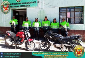 En patrullaje de rutina policías logran ubicar dos motos robadas en Ayacucho En patrullaje de rutina policías logran ubicar dos motos robadas en Ayacucho