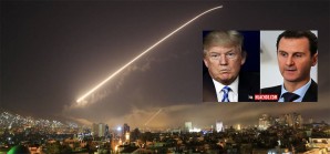 El presidente de Estados Unidos Donald Trump ordena «bombardeo de precisión» en Siria El presidente de Estados Unidos Donald Trump ordena «bombardeo de precisión» en Siria