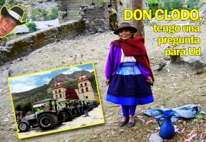 Una vez más Clodo de Huancavelica, gobierna regalando a manos llenas Una vez más Clodo de Huancavelica, gobierna regalando a manos llenas