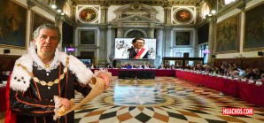 Comisión de la vieja Europa da lectura de su opinión sobre un gobierno del nuevo mundo Comisión de la vieja Europa da lectura de su opinión sobre un gobierno del nuevo mundo