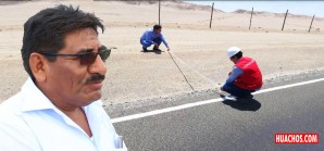 Obra vial en Ocucaje hecho a la champa y con olores a fraude Obra vial en Ocucaje hecho a la champa y con olores a fraude