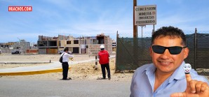 Elmo Pacheco, alcalde de Marcona, se hace el de la vista gorda Elmo Pacheco, alcalde de Marcona, se hace el de la vista gorda