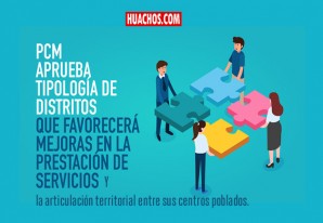 PCM aprueba tipología de distritos que favorecerá mejoras en la prestación de servicios PCM aprueba tipología de distritos que favorecerá mejoras en la prestación de servicios
