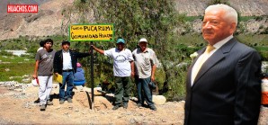 Informe a los Comuneros del distrito de Huachos para su conocimiento y fines Informe a los Comuneros del distrito de Huachos para su conocimiento y fines