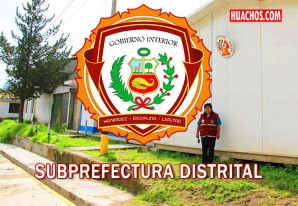 Nombran nuevo subprefecto en el distrito de Huachos Nombran nuevo subprefecto en el distrito de Huachos