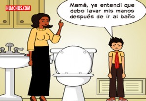 95% de la población a nivel mundial no se lava las manos después de ir al baño 95% de la población a nivel mundial no se lava las manos después de ir al baño