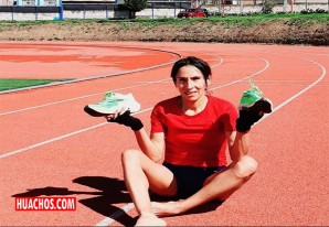 Gladys Tejeda usó zapatillas especiales en prueba que la clasificó a Tokio 2020 Gladys Tejeda usó zapatillas especiales en prueba que la clasificó a Tokio 2020