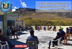 Comunicado del Comando de Operaciones Provincial COVID-19 Castrovirreyna Comunicado del Comando de Operaciones Provincial COVID-19 Castrovirreyna