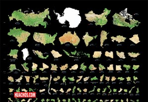 Descubre el verdadero tamaño del Perú y de otros países que te interesan | VIDEO Descubre el verdadero tamaño del Perú y de otros países que te interesan | VIDEO