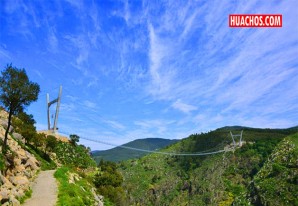 Conoce el puente peatonal colgante más largo del mundo | VIDEO Conoce el puente peatonal colgante más largo del mundo | VIDEO
