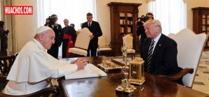 La visita de Donald Trump al papa Francisco: el encuentro duró menos de 30 minutos - VIDEOS La visita de Donald Trump al papa Francisco: el encuentro duró menos de 30 minutos - VIDEOS