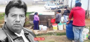 El valle de Pampas sufre escasez de agua potable El valle de Pampas sufre escasez de agua potable