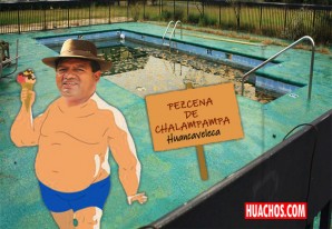 Una piscina pública que es un engaño y un fraude para la población de Pampas Una piscina pública que es un engaño y un fraude para la población de Pampas