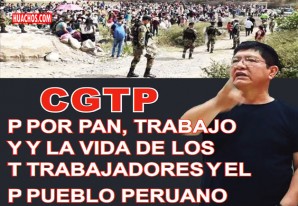 La CGTP se pronuncia ante la opinión pública nacional e internacional La CGTP se pronuncia ante la opinión pública nacional e internacional