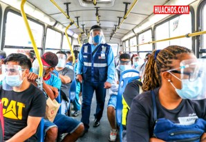 Vehículos de transporte público urbano pueden circular en regiones de nivel extremo Vehículos de transporte público urbano pueden circular en regiones de nivel extremo