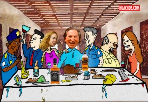 Pescan al "Cholo Sagrado" en una gran comilona con Eliane y cia. en horas prohibidas Pescan al "Cholo Sagrado" en una gran comilona con Eliane y cia. en horas prohibidas