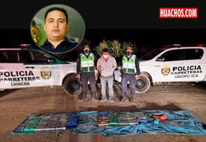 Darwin cae en la malla policial con una 'merca' de la blanca en 49 ladrillos Darwin cae en la malla policial con una 'merca' de la blanca en 49 ladrillos