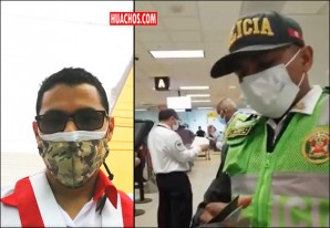 Incidente en el aeropuerto entre un congresista y un efectivo de la PNP | VIDEO Incidente en el aeropuerto entre un congresista y un efectivo de la PNP | VIDEO