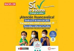 Este 27 de enero comienza la "Chiquidosis" en la capital de Huancavelica Este 27 de enero comienza la "Chiquidosis" en la capital de Huancavelica