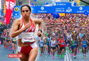 Gladys Tejeda instala nuevo récord continental y nacional en maratón femenina Gladys Tejeda instala nuevo récord continental y nacional en maratón femenina
