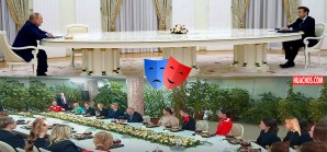 Putin el hombre de dos caras, una para las damitas y el otro para los hombres Putin el hombre de dos caras, una para las damitas y el otro para los hombres