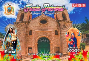 Programa completo de la fiesta patronal del distrito de Tantará 2022 | VIDEO Programa completo de la fiesta patronal del distrito de Tantará 2022 | VIDEO