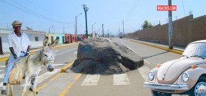 ¿Por qué la Piedra de Alto Larán está en medio de la pista desde hace un siglo? | VIDEO ¿Por qué la Piedra de Alto Larán está en medio de la pista desde hace un siglo? | VIDEO