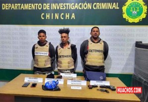 Efectivos frustran asalto a grifo en Chincha, capturan tres venecos armados | VIDEO Efectivos frustran asalto a grifo en Chincha, capturan tres venecos armados | VIDEO