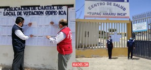 Odpe Ica publicó relación de 310 locales de votación para comicios del 2 de octubre Odpe Ica publicó relación de 310 locales de votación para comicios del 2 de octubre