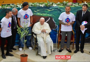 El Papa anunció el partido por la Paz con homenaje a Maradona incluido | VIDEO El Papa anunció el partido por la Paz con homenaje a Maradona incluido | VIDEO