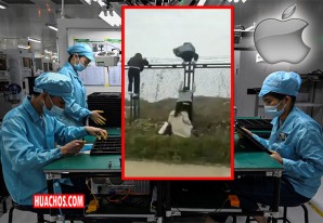 Empleados de una fábrica de iPhone en China huyen por medidas anti covid | VIDEO Empleados de una fábrica de iPhone en China huyen por medidas anti covid | VIDEO