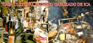 Una de las pocas casas de cultura de Ica reducida a cenizas humeantes Una de las pocas casas de cultura de Ica reducida a cenizas humeantes