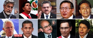 Así acabaron los últimos 10 presidentes de la República peruana Así acabaron los últimos 10 presidentes de la República peruana