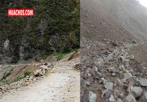 La carretera Joyo - Huachos y los derrumbes del talud | VIDEO La carretera Joyo - Huachos y los derrumbes del talud | VIDEO