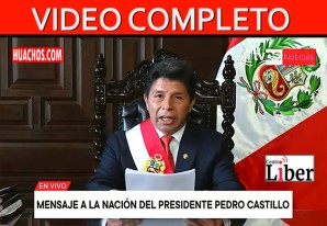 Video completo sin editar del mensaje a la Nación de Pedro Castillo | VIDEO Video completo sin editar del mensaje a la Nación de Pedro Castillo | VIDEO