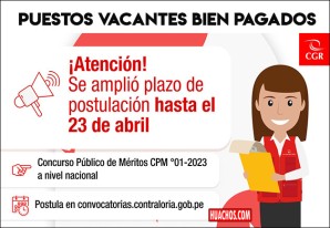 Contraloría: Concurso Público para 90 carreras universitarias y 30 carreras técnicas Contraloría: Concurso Público para 90 carreras universitarias y 30 carreras técnicas