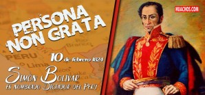 176 aniversario de Huncavelica, y un triste recuerdo en nombre de Simón Bolivar 176 aniversario de Huncavelica, y un triste recuerdo en nombre de Simón Bolivar
