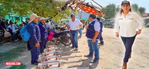 Por el 1er. aniversario de su famosa promesa, la ministra llega a Piura con su artillería pesada Por el 1er. aniversario de su famosa promesa, la ministra llega a Piura con su artillería pesada