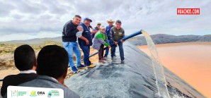 Agricultores chinchanos se ponen las pilas para sembrar y cosechar agua de riego Agricultores chinchanos se ponen las pilas para sembrar y cosechar agua de riego