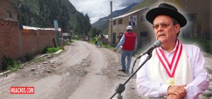 En Huancavelica, cuando las obras estan mal hechas es por culpa de la mano negra de la corrupción En Huancavelica, cuando las obras estan mal hechas es por culpa de la mano negra de la corrupción