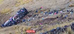 Fatal accidente en la ruta Ayacucho-Huancavelica deja 29 muertos y 17 heridos | VIDEO Fatal accidente en la ruta Ayacucho-Huancavelica deja 29 muertos y 17 heridos | VIDEO