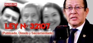 Eduardo Salhuana, publica Ley que prescribe delitos de lesa humanidad Eduardo Salhuana, publica Ley que prescribe delitos de lesa humanidad