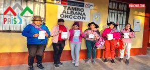 Familias de Aurahuá acceden a vales de descuento FISE en Tambo del Programa PAIS Familias de Aurahuá acceden a vales de descuento FISE en Tambo del Programa PAIS