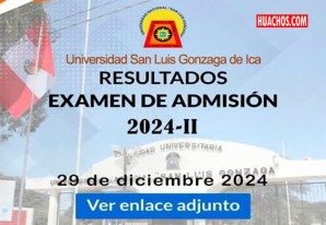 Resultados del Examen de Admisión 2024-UNICA I Resultados del Examen de Admisión 2024-UNICA I
