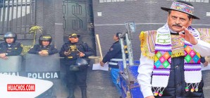 Fuerzas del orden allanan domicilio del pintoresco gobernador de Huancavelica Fuerzas del orden allanan domicilio del pintoresco gobernador de Huancavelica