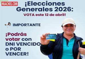 Ciudadanía podrá votar con DNI vencido en Elecciones Generales del 7 de junio Ciudadanía podrá votar con DNI vencido en Elecciones Generales del 7 de junio