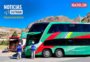 MTC: Sutran inicia fiscalización al transporte en Huancavelica tras culminar periodo de marcha blanca MTC: Sutran inicia fiscalización al transporte en Huancavelica tras culminar periodo de marcha blanca